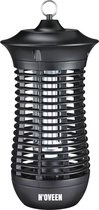 NOVEEN IKN18 - Lanterne Professionnelle IPX4 - Lampe Insecte Etanche Sans Produits Chimiques - Suspendue - Zwart