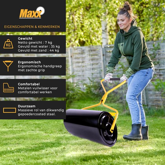 MaxxGarden Gazonrol - Gazonwals - Tuinwals - Graswals - 48 cm — afbeelding 4