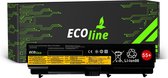 EcoLine - 42T4795 Batterij Geschikt voor de Lenovo ThinkPad T410 T420 T510 T520 W510 / 11.1V 4400mAh.
