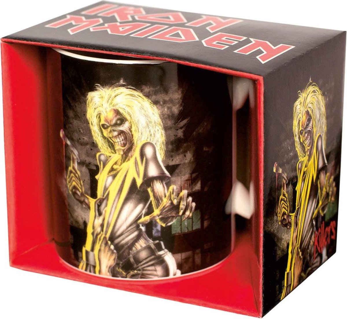Iron Maiden Killers Unisex Kop - wit - Standard