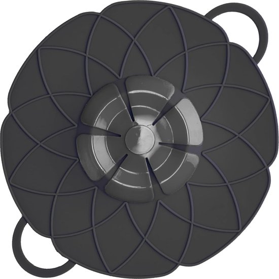 Couvercle De Casserole En Silicone Résistant à La Chaleur - 3 Tailles (18/20/26 Cm) - Anti-débordement Et Facile à Nettoyer