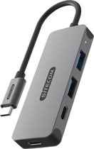 Sitecom - USB-C to 2x USB-A + 2x USB-C Hub - Voor Windows, Apple Mac en Chromebooks