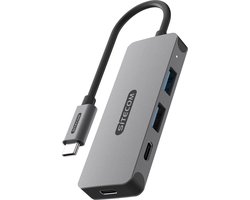 Sitecom – USB-C to 2x USB-A + 2x USB-C Hub – Voor Windows, Apple Mac en Chromebooks