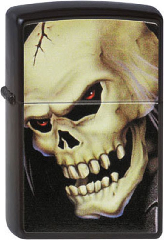 Zippo Cracked Skull