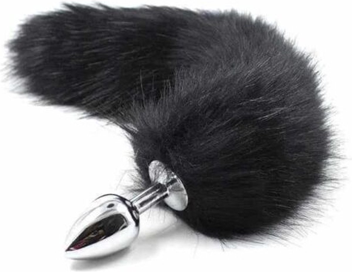 Goedkoopste FETISH ARTS - BLACK FOX TAIL PLUG