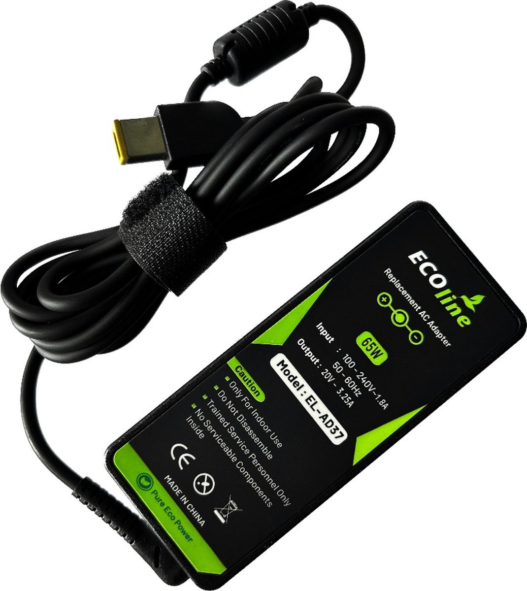 EcoLine - Chargeur / Adaptateur AC - Convient pour MSI GT60 GT70 GT680  GT683 Asus ROG