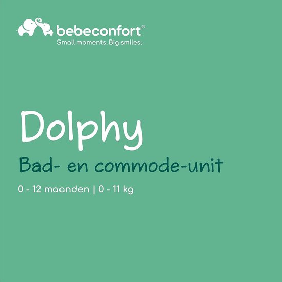 Bebeconfort Dolphy, bad- en commode-unit, 0-12 maanden.