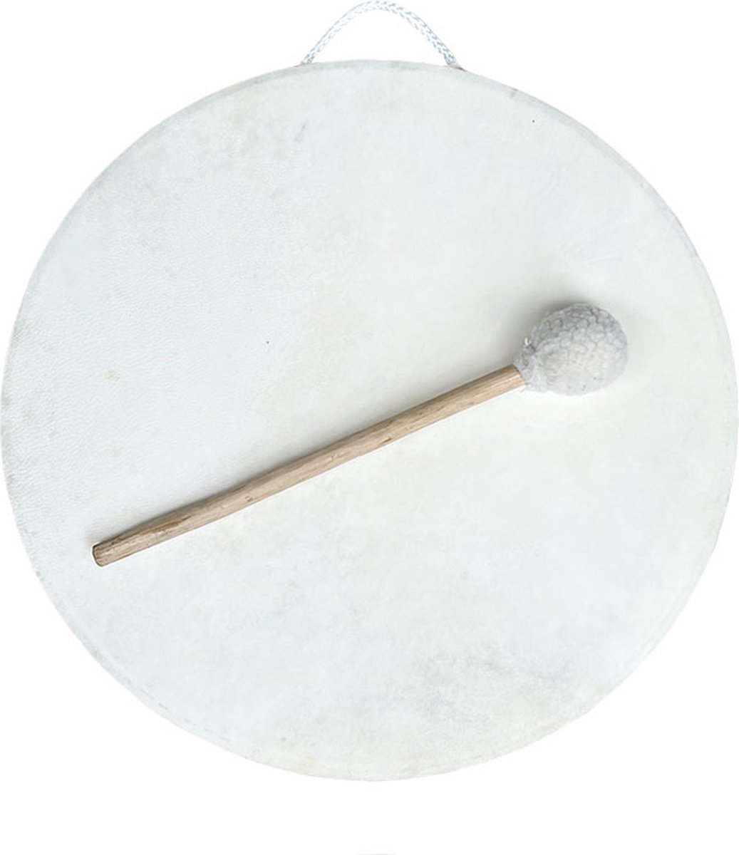 LIDAH® Ocean Drum 50cm - Frame Oceaan Drum Rain Disk - Natuurlijke Zee Waterval Rainstick