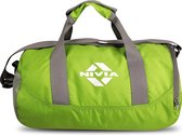 Nivia Beast Sports Duffle Gym Bag (Green, Capacity: 23L) | Material: Polyester | Adjustable Shoulder | Water Resistant | Foldable & Compact | 2 Outer Pocket | Travel | Exercise | Yoga | Carry Bags