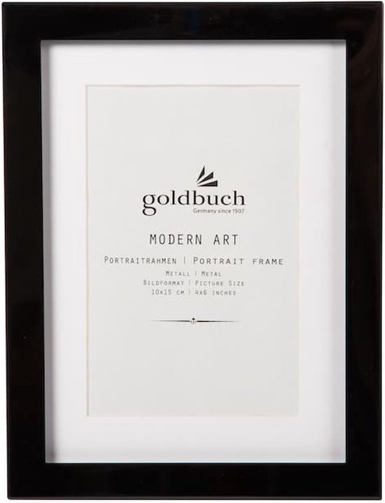 GOLDBUCH GOL-960292 Fotolijst MODERN ART 10x15 cm zwart
