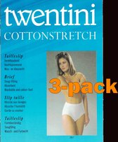 Twentini dames taille slips | 3-pack | MAAT L | zwart