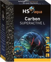 HS-aqua Carbone Superactif L | Charbon actif de haute qualité | Contenu: 1 litre