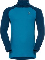 Odlo - Warm Revelstoke Shirt Facemask - Thermokleding - S - Blauw