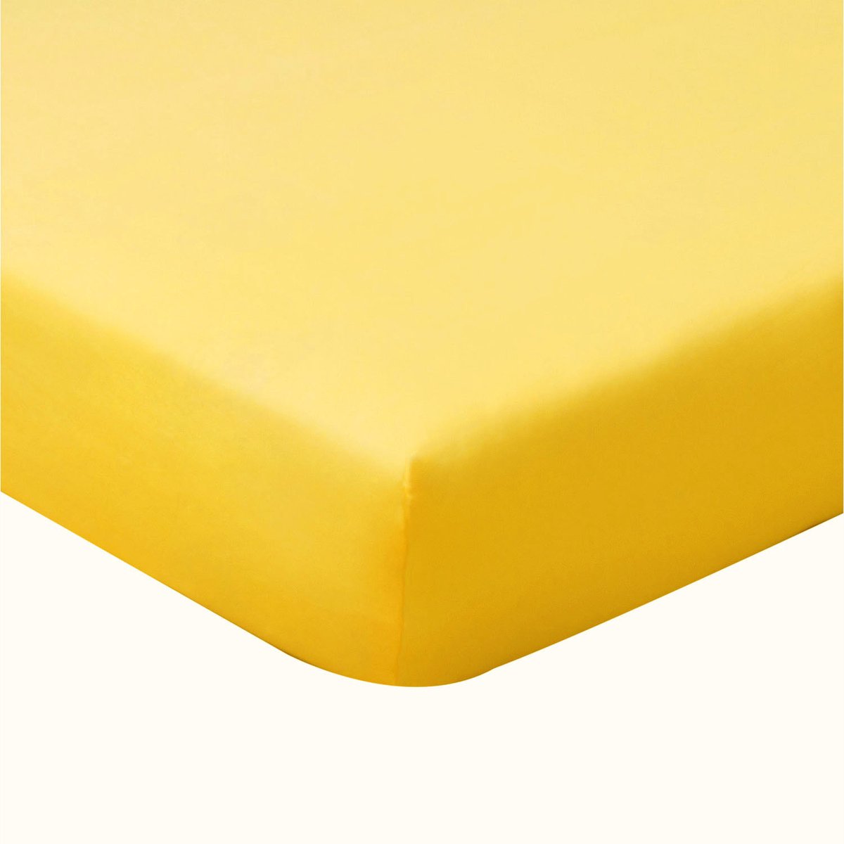 Dreamhouse Dubbel Jersey Hoeslaken – 140x200/220 – Geel – Lekker Zacht