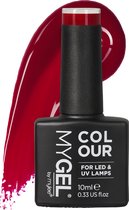 Mylee Gel Nagellak 10ml [As red as it gets] UV/LED Gellak Nail Art Manicure Pedicure, Professioneel & Thuisgebruik [Red Range] - Langdurig en gemakkelijk aan te brengen