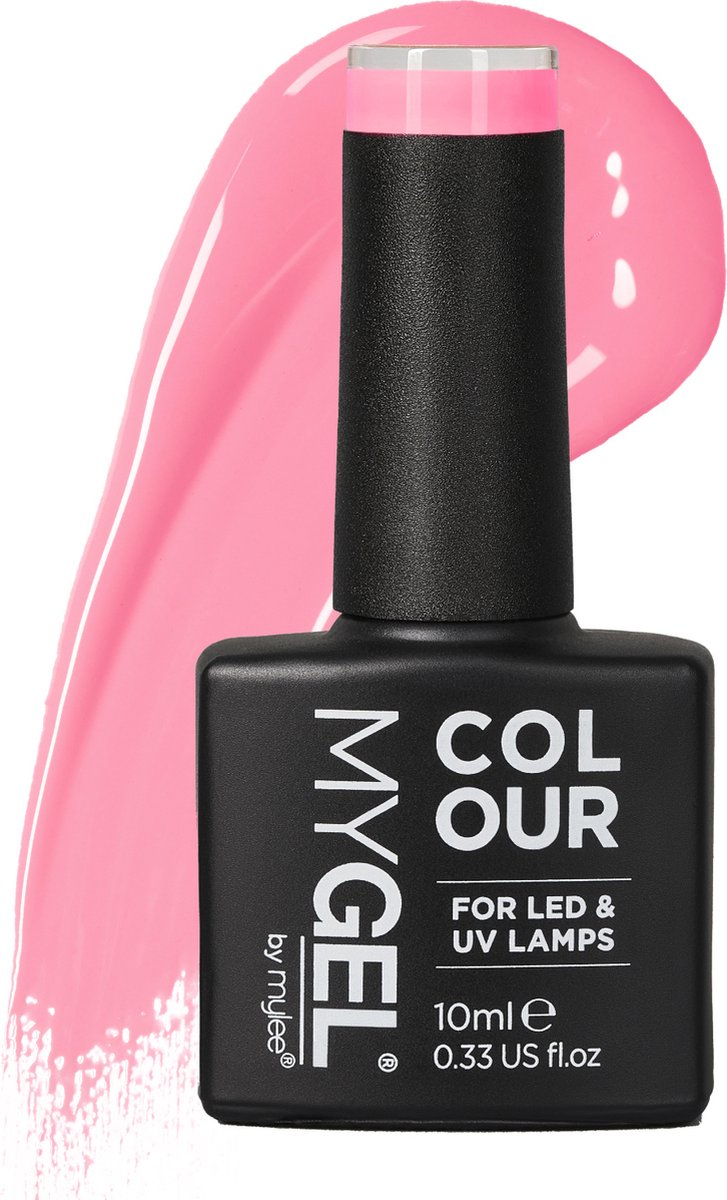 Mylee Gel Nagellak 10ml [The Missing Pink] UV/LED Gellak Nail Art Manicure Pedicure, Professioneel & Thuisgebruik [Pink Range] - Langdurig en gemakkelijk aan te brengen
