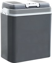 The Living Store Draagbare Thermo-elektrische Koelbox - 20 liter - Grijs/Wit - PP - 39.6 x 23.7 x 42.6 cm - Energieklasse E