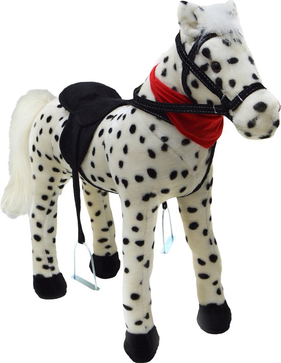 Pink Papaya Staand Paard Jolly - 75 cm