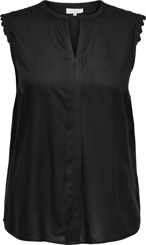 ONLY CARMAKOMA CARMUMI SL TOP WVN NOOS Haut pour femme - Taille 54
