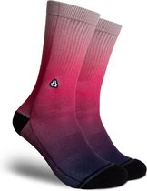FLINCK Sportsokken - Rusty Pink - Maat 36-38 - Unisex - Heren Sokken - Dames Sokken - Naadloze sokken - Crossfit Sokken - Hardloop Sokken - Fitness Sokken - Fietssokken