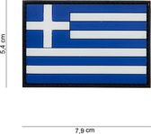 101 Inc Embleem 3D Pvc Griekenland  15067