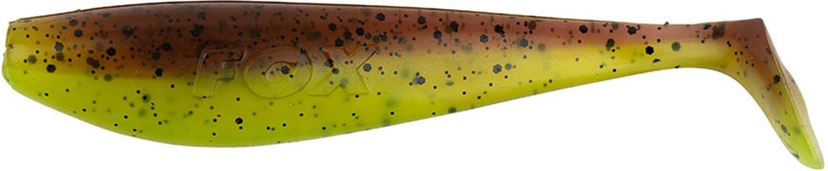 Fox Rage Zander Pro 12cm/4.75" x 35pcs - UV Green Pumpkin