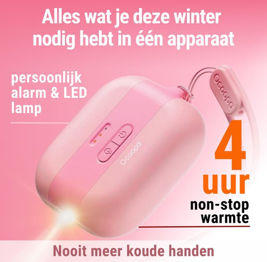 Allecta - Handwarmers En Vingerwarmers Set Voor Koude Handen In De Winter Draagbare Warmte Oplossing