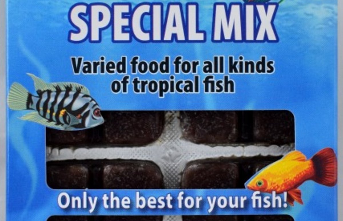 Ruto Special Mix diepvriesvisvoer in portieblister 100 gram | daphnia, rode muggenlarven & artemia Diepvries
