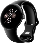 Bol.com Google Pixel Watch 2 Zwart (Zwarte Siliconenband) aanbieding