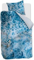 Kardol Ombre dekbedovertrek - Eenpersoons - 140x200/220 - Blauw Grijs