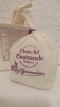 Le Guérandais Fleur de sel linnen zakje 250 gram Bloemzout Keltisch zeezout
