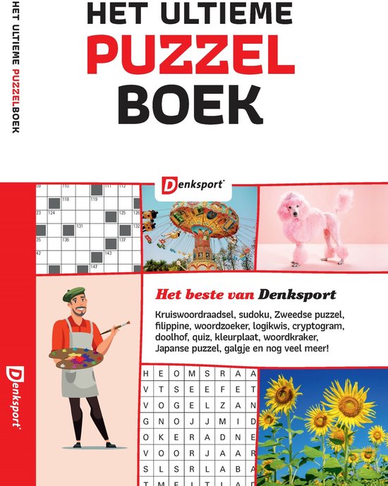 Omslag van Het Ultieme Puzzelboek
