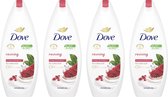 Dove Douchegel - Go Fresh Revive Granaatappel - 4 x 250 ml