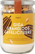 Pineut ® Koekjes Chocolade & Pinda - Koekjes bakken - Bakpakket Koek - DIY Pakket - Chocolade Cadeau - Bakmix in Pot - Bakken met Kinderen - Chocola - Gezellig Genieten
