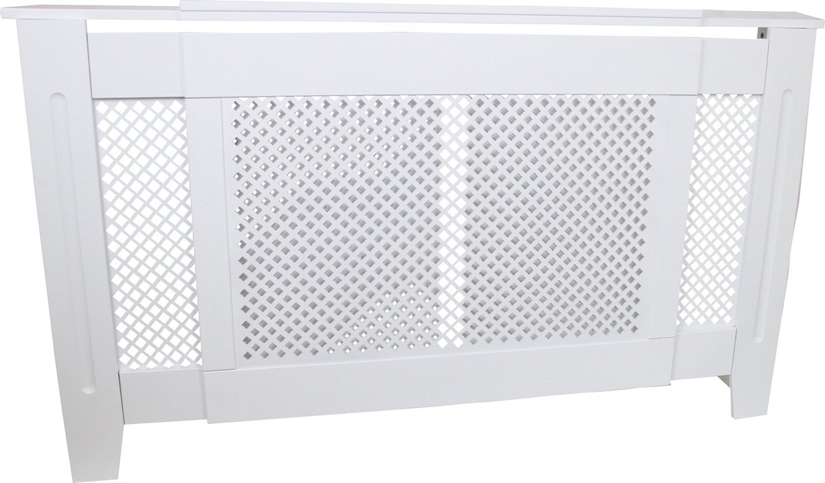 Radiatorombouw wit MDF 172 cm - Kantoormeubelen Plus