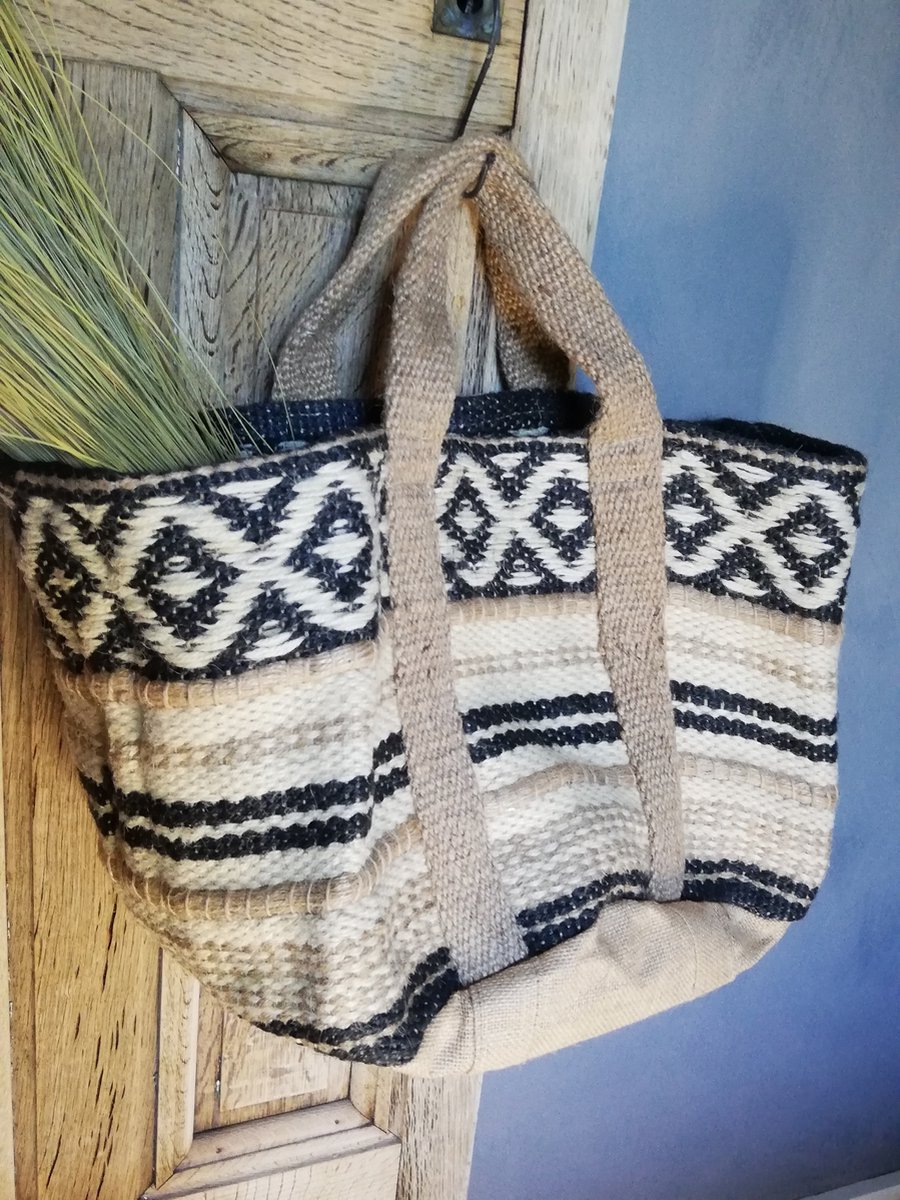 Mand natuurlijke vezel 37x37x28cm