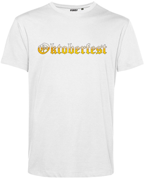 Foto: T shirt oktoberfest bier oktoberfest dames heren lederhosen man foute party wit maat s