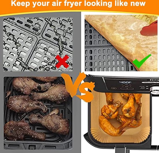 Accessoire Air Fryer,Paquet De 2 Moule Air Fryer Pour Ninja Foodi