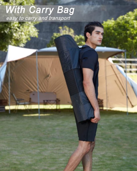 Tapis de Yoga antidérapant épais de 15MM tapis de sport à haute densité de  Fitness de