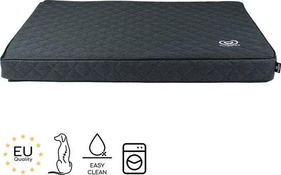 Adori Benchmat Oriana - Hondenbenchkussen - 120x74 cm Grijs - Benchmat - Pets Place