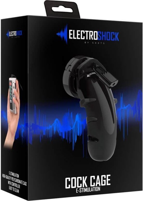 Cockcage E-stim - Noir