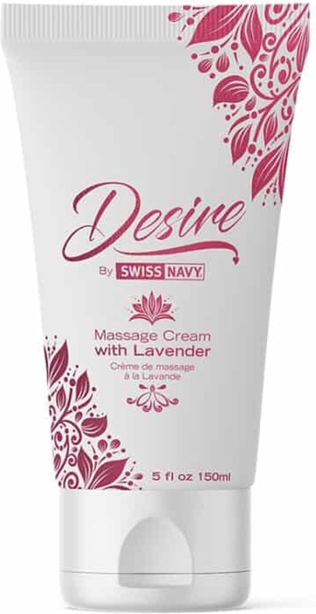 Goedkoopste Swiss Navy Massage Crème met Lavendel - 148 ml pink,clear