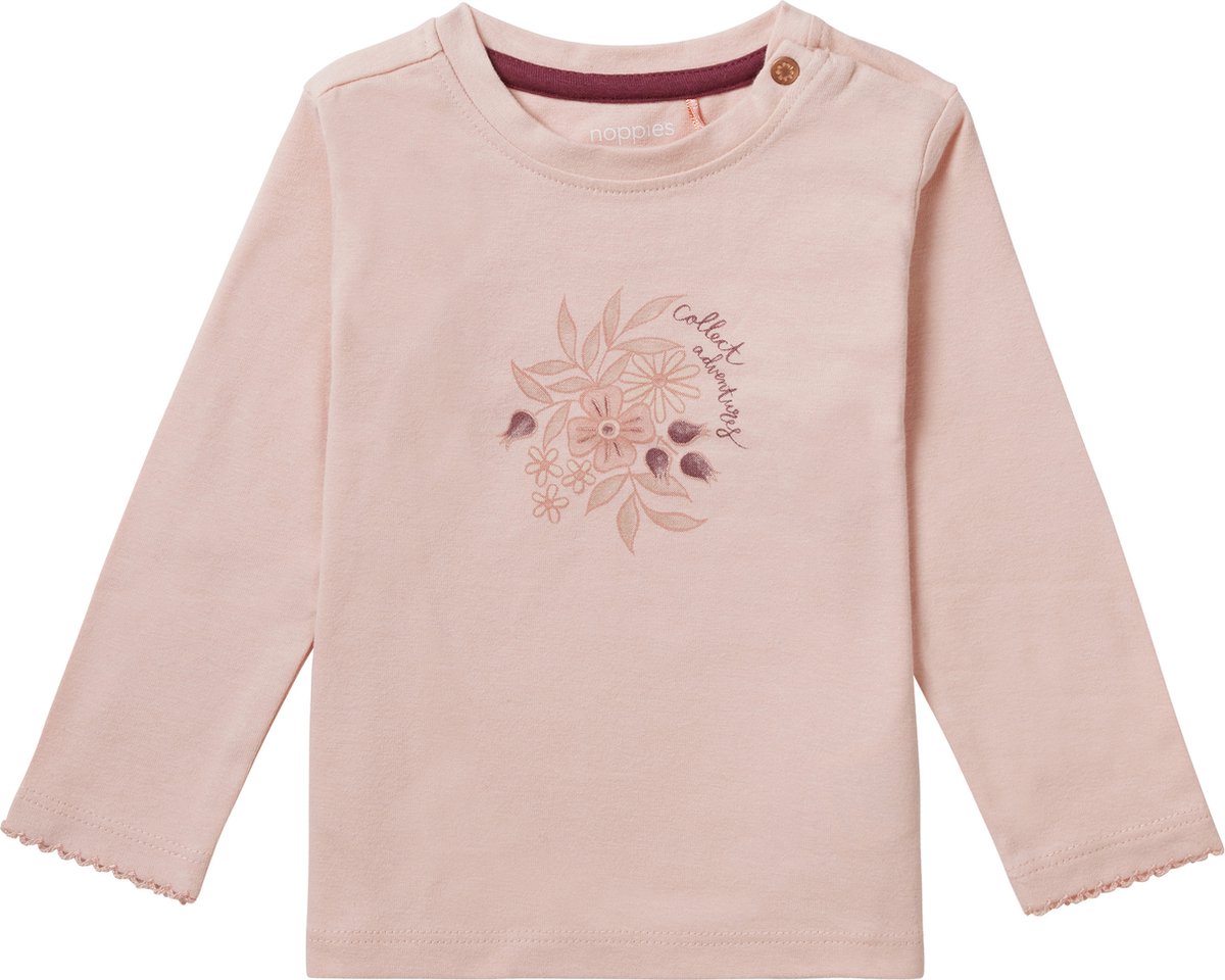 Noppies - T-Shirt Flügelarm Ozean - Altrosa