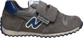Naturino Waterproof - Sammy - Mt 26 - baskets en cuir sportif chaud avec logo bleu velcro - gris