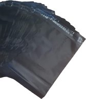 100 pièces - noir boutique en ligne sacs postaux pour vêtements - 320 mm x 450 mm poly mailers, sacs postaux enveloppes sacs postaux pour l'emballage de sacs de vêtements autocollants pour vêtements sac de préhension courrier
