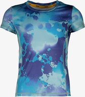 Osaga Dry meisjes sport T-shirt met print - Blauw - Maat 170/176
