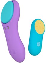 PARTY COLOR TOYS - PANTY VIBRATOR WITH LILA USB CONTROL