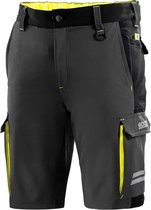 Sparco TECH Shorts - Grijs/Geel - Maat 2XL