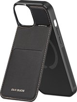 Dux Ducis - Telefoon Hoesje geschikt voor de iPhone 15 Plus - Geschikt voor Magsafe - Back Cover - Rafi Series - Zwart