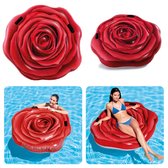 Cheqo® Airbed - Rose - 137x132cm - 1 Personne - Figurine Gonflable - Matelas Gonflable pour Piscine
